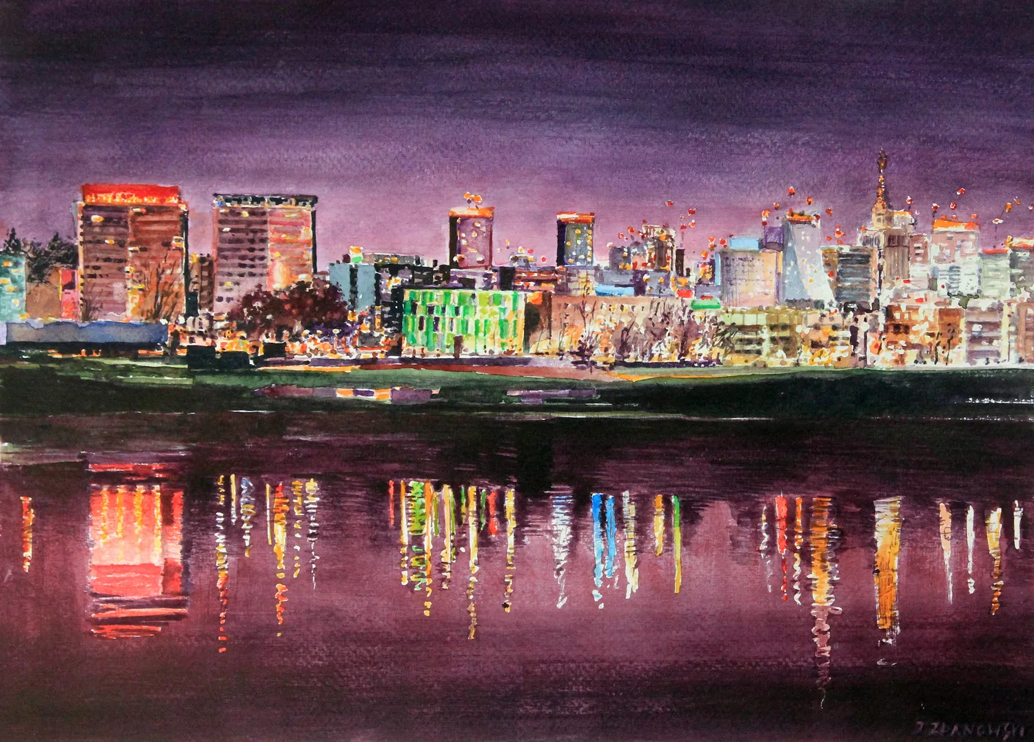 Miasto nocą