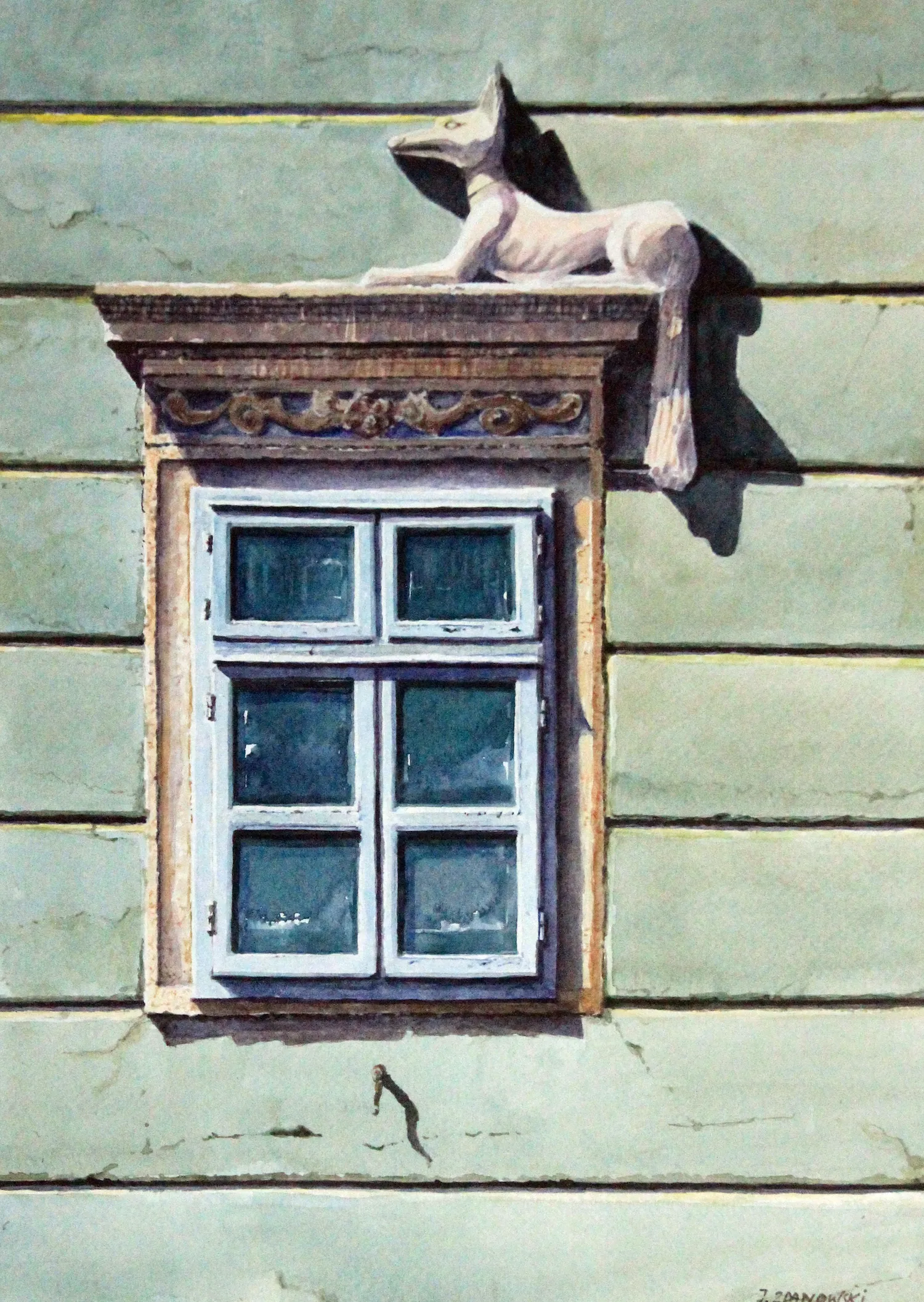 Z podróży - okno I